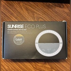 🆕GLAMCOR Sunrise Eco + LED Ring Light